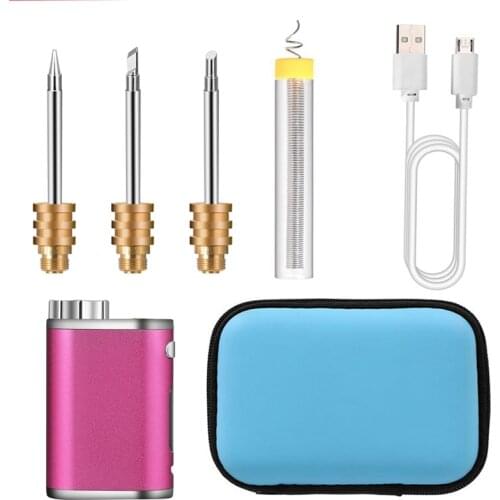 USB Soldering Iron Wireless USB welder 5V portable Charging cordless soldering iron Battery Mini Welding Tools