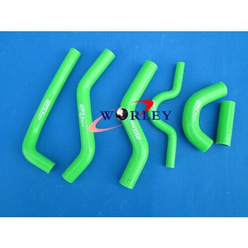 NEW Green silicone radiator hose for Kawasaki KXF250 KX250F KXF250 2007 2008 07 08