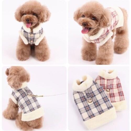 Chihuahua Clothes Winter Yorkshire Terrier maltese Dog Coat Jacket Harness Vest Puppy Doggie Clothing Bichon Poodle Costumes