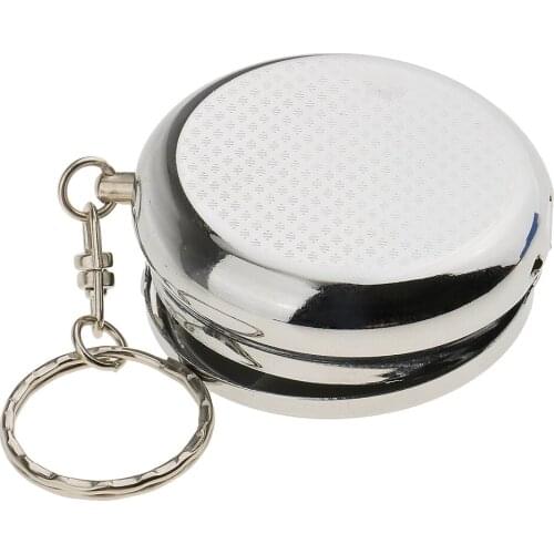 Round Travel Portable Vitamin Organizer Medicine Tablet Box Storage Case