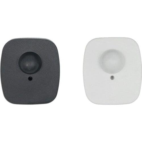 Special rate black or customized color clothing Prevent shoplifting EAS hard tags mini square RF hard tag 8.2 MHz security tag