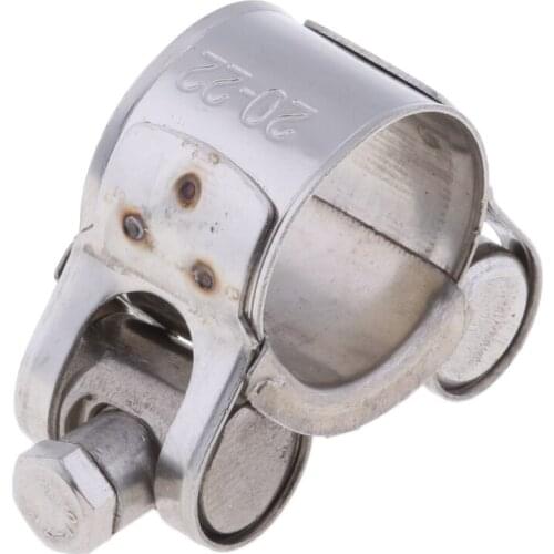 Universal Exhaust Pipe Clamp Clip for 20mm 22mm Motorcycle Mufflers