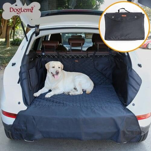 Waterproof Trunk Pet Car Cover Premium Pet Dog Car Seat Cover for SUV Boot