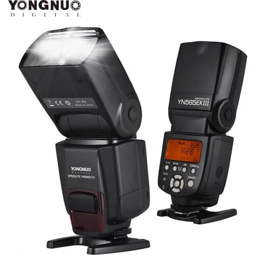 YONGNUO YN565EX III Wireless TTL Slave Flash Speedlite for Canon DSLR Camera Flash Speedlite GN58 High Speed Recycling System
