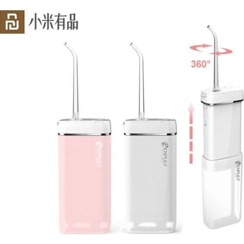 Youpin ENPULY Mini Electric Oral Irrigator Water Flow Voltage IPX8 130ml Portable Waterproof Dental Water Flusher Tooth Care