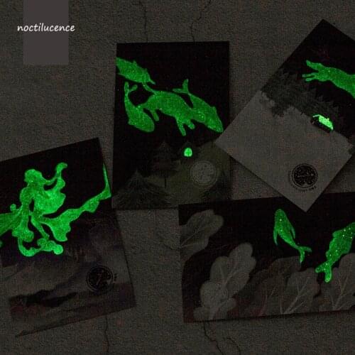 30pcs Constellation myth noctilucence style card multi-use Scrapbooking party invitation DIY Decoration message card postcard