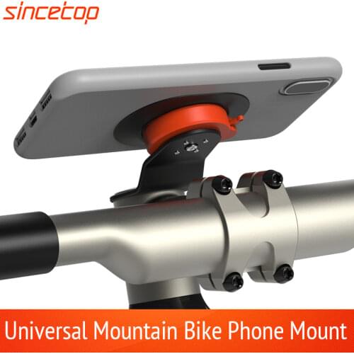 2021New Dual-purpose Bicycle Fixed Bracket Phone Holder Support Mountain Extender Clamp Bike Quick Mounts Navigation Phone