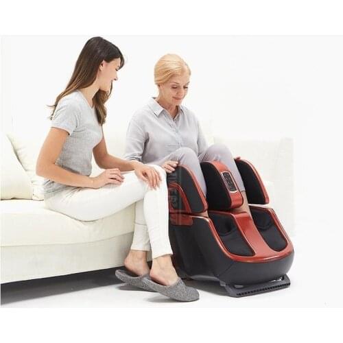 Electric Reflexology Body Foot Leg Massager Shiatsu Machine Vibrator Infrared Heat Air Compression Airbag Kneading Relax