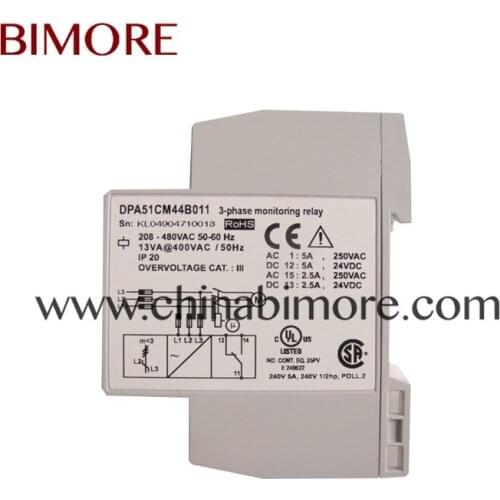 Escalator 3-phase monitoring relay DPA51CM44B011