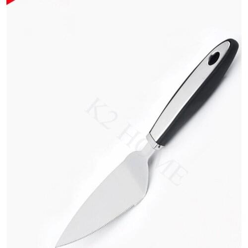 K2 HOME Stainless Steel Pie & Pizza Server Cake Slice Holder Transfer Triangular Spade Spatula for Cake Baking Cake Peel Turner
