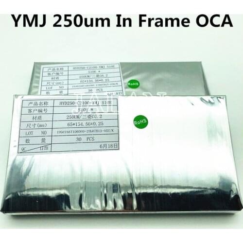 250um YMJ oca glue use For Samsung S10E front out glass panel oca adhesive laminate lcd repair