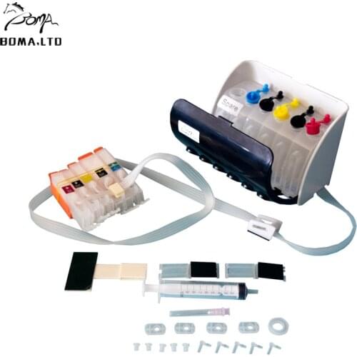Boma.ltd 5Color PGI-450 CLI-451 Ciss System For Canon iP7240 MX924 MX724 IX6840 IX6540 MG 5440 5540 6640 MG5640 450 451