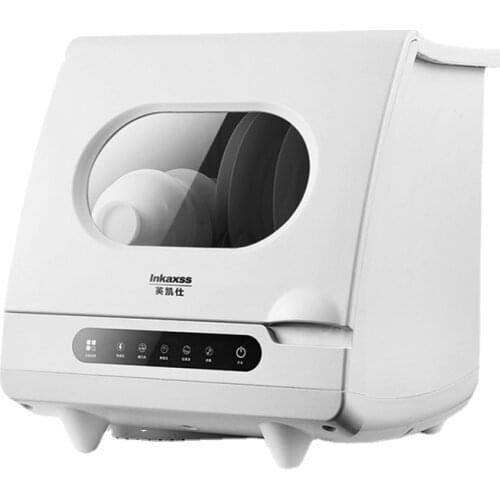 Dishwasher Household Small Desktop Air-operated Oxygen Disinfection Integrated Automatic Installation-free Bowl Brush Machine