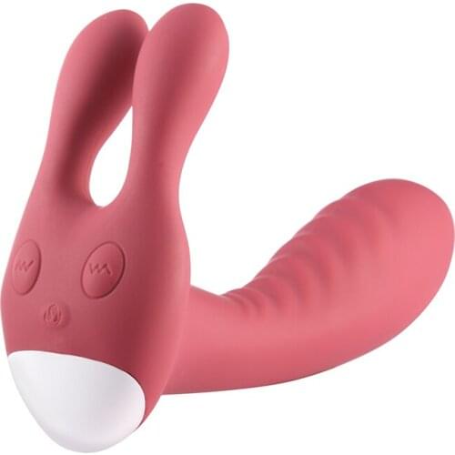 Wearable Panties Vibrator 7 Frequency Heating Up Dildo Vibrator Masturbation Sex toys for Woman Donkey Design Not Remote Control