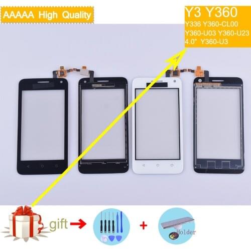 For Huawei Y3 Y360 Y360-CL00 Y360-U03 Y360-U23 Y360-U3 Touch Screen Touch Panel Sensor Digitizer Front Outer Glass Touchscreen