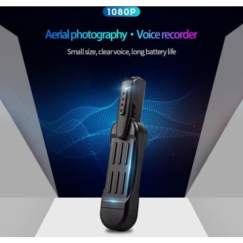 T189 Mini Camera Full HD 1080P Secret Camera Wearable Small Pen Camera Mini DVR Digital Mini DV Camera Espia Support hidden Card