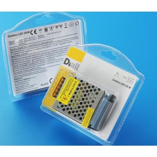 High Quality Biodegradable PET Plastic Blister Clamshell Packaging Box With Compartments,double blister packing ---PX3202