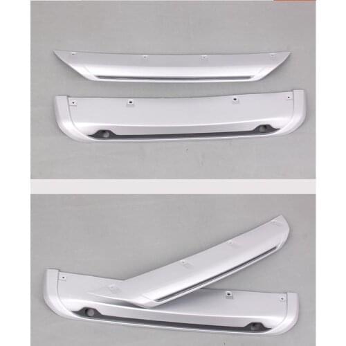 For Nissan Qashqai Dualis J11 2014-2017 Front and Rear Bumper Skid Protector Guard Plate High Quality good ABS Accessories 2PCS