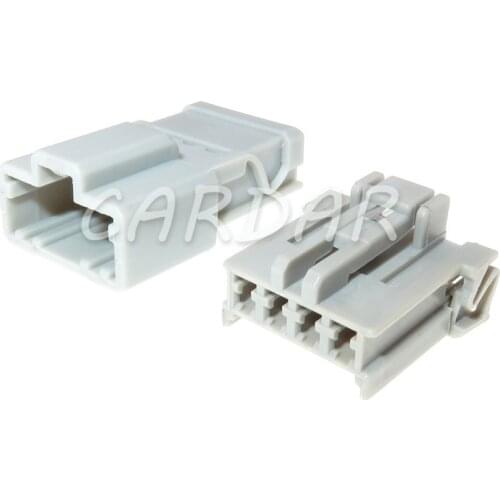 1 Set 4 Pin 6098-0244 6098-0243 Electrical Wiring Connector Automotive Socket With Terminals