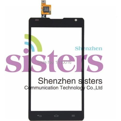 10Pcs / a lot High quality Black Touch Screen Digitizer Panel Replacement For LG Spirit MS870 4G Free Shipping