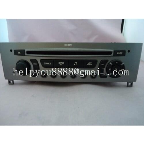 100% Brand new Single disk CD Radio for PEUGEOT 308 RD4 PSARD B73-CC 96 750 243 XH A2C81573608 MADE IN CZECH REP FOR EUROPE