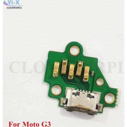 2PCS/Lot USB Charging Dock Connector Board Flex Cable For Motorola Moto G3 XT1540 XT1541 XT1548