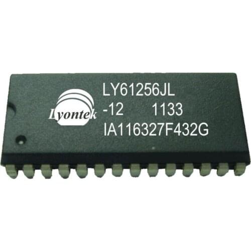 5pcs New original LY61256JL-12 256K High Speed SRAM 32K x 8 SOJ(28) 12ns 4.5 to 5.5V 0 to 70°C