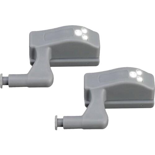 2x Creative Cabinet Hinge Light Touchless LED Sensor Night Lamp For