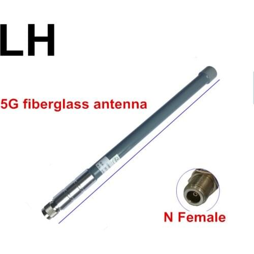 5G omni fiberglass antenna 8dBi outdoor wifi station 5150-5850MHz aerial