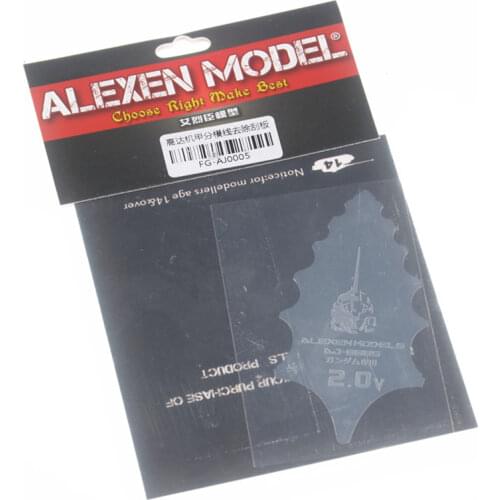 Alexen Model AJ0005 Military Model Plastic Plate Cutting Tool Hand Saws Scraper Full Scale Applicable