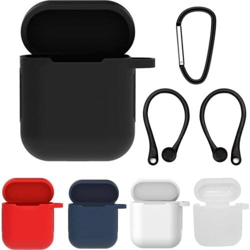 BL Portable Anti-lost Silicone Earphone Protective Case Ear Hook with Buckle Earphone Accessory for AirPods 1/2