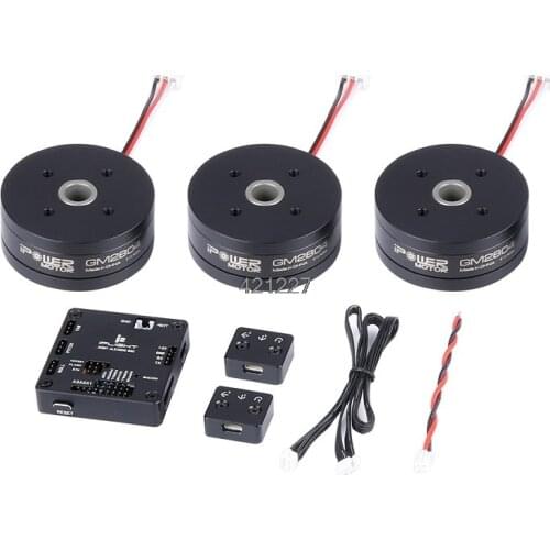 IPower Motor GM2804H-100T GM2804 2804 Hollow shaft brushless Gimbal Motor AlexMos32 Bit Board for GoPro instead GbM2804-100t