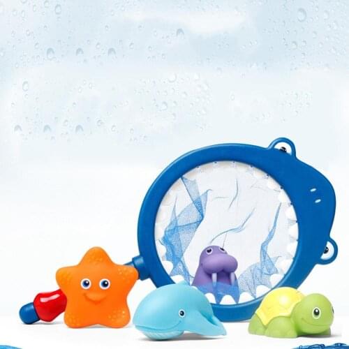 Shark Color Play Water Fish Toy High Quality Fishing Toy Children Indoor Outdoor Bath Play Puzzle Doll