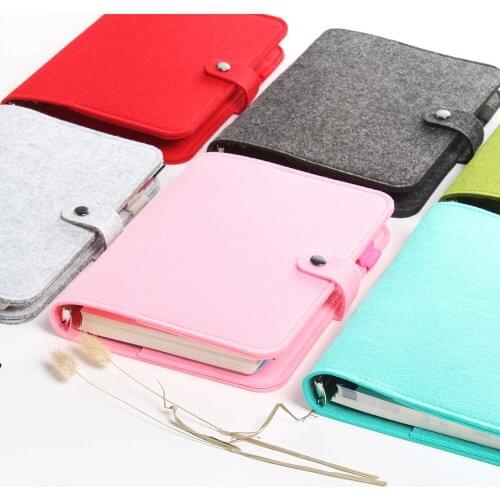 Classic felt School Creative 6 holes Coil Student Supply,Beautiful Folder person n32 Diary n26 n28 A5 A6 Notebook Diary