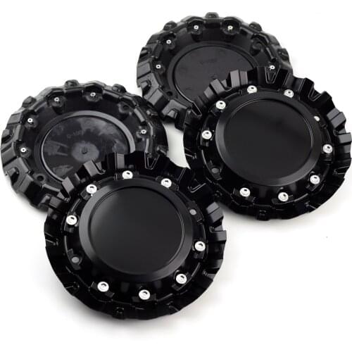 4pcs Black 175mm Car Wheel Center Cover For Rim Auto Universal Hub Caps For Alloy Wheels Fit Energy Edition C-1089