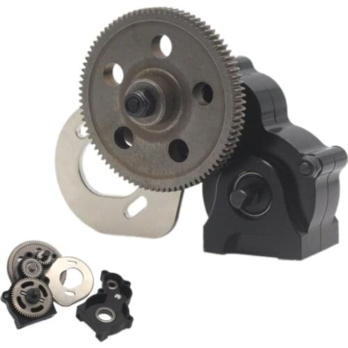 Metal GearBox Set With Gear For RC 1/10 Rock Crawler HSP 94180 18024 RGT EX86100