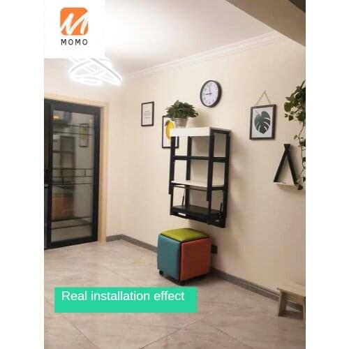 Multi-Functional Kitchen Wall-Mounted Folding Dining Table Household Small Apartment Retractable Wall-Mounted Simple Invisible