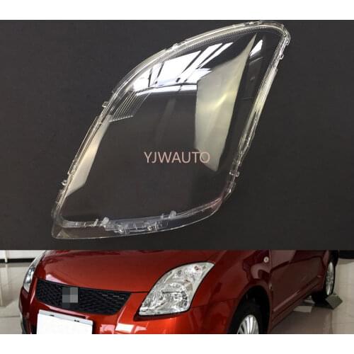 Car Headlamp Lens For Suzuki Swift 2005~2016 Headlight Cover Car Replacement Auto Shell