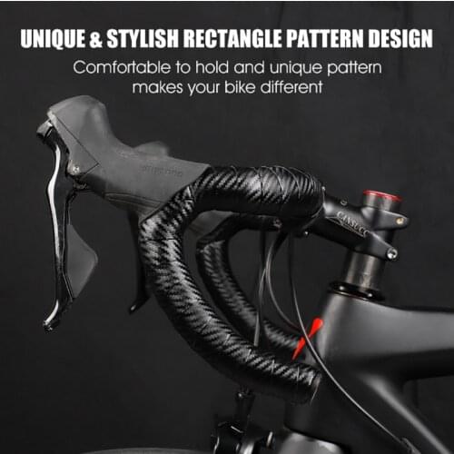 2Pcs Cycling Cork Handlebar TapesRoad Bike Bicycle Handlebar Cork EVA PU Bar Tape Cycling Damping Anti-Vibration Wrap Outdoor