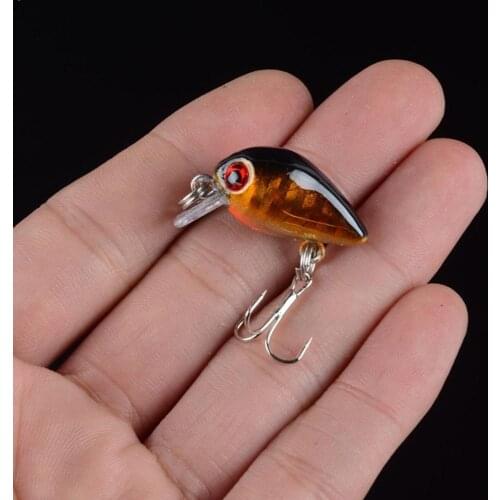 Little Fat Luya baits 3cm/1.5g Luya Bionics baits Mini CB023 T8H4