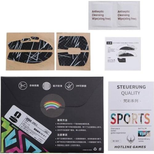 For logitech G Pro X Superlight Mouse Skin Anti-Slip Tape Elastics Refined Grip