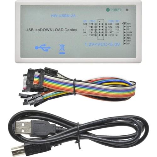 USB Downloader Jtag ISP Programmer ispDownload Cable Lattice FPGA CPLD HW-USBN-2