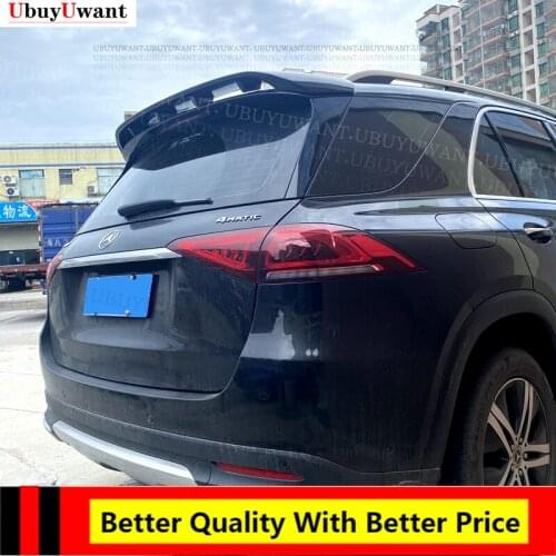 Rear Roof Lip SPOILER FOR Mercedes W167 GLE Roof SPOILER Grade ML-Class 2019 2020 2021 High Quality Abs Plastic Rear Car SPOILER