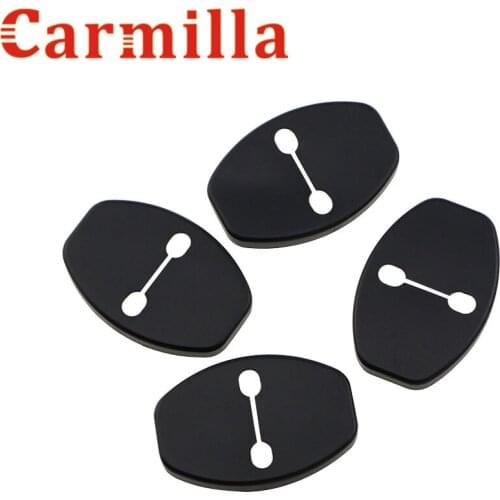 4Pcs/Set ABS Car Door Lock Protective Cover Case for Audi A8L A4L A4 A5 A6L A6 A7 S5 Q3 Q5 TT TTS Car Styling Covers Accessories