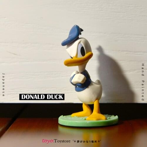 12piece 9cm mickey family toys high quality donald duck collection home decoration gift toys