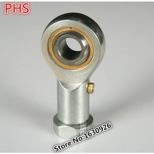 4pcs Free shipping PHS5 5mm right hand Inlaid line rod ends with female thread Spherical plain bearing
