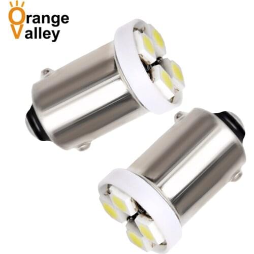 500pcs Best Price T11 BA9S 1895 T4W 363 4 LED 1210 SMD Car Auto Reading Light Side Wedge Lights Lamp Bulb DC12V