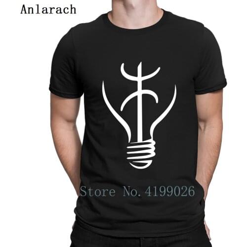 Amazigh Light Berbers Tifinagh Sign Culture T Shirt Funny Summer Fit Tee Shirt Cool O Neck Knitted Outfit Shirt