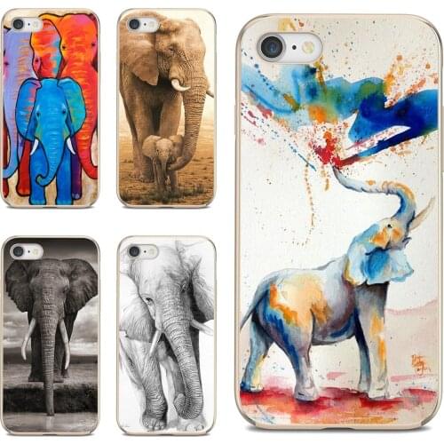 For Samsung Galaxy A12 A31 A41 A51 A71 A20e A21s M30 A10 A30 A40 A50 A60 A70 Case Cover Colorful-elephant-wild-animals-tribal