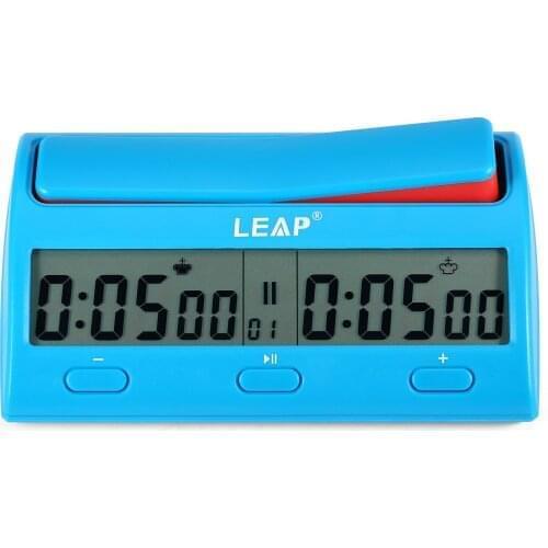 Digital Chess Timer Multifunctional Chess Clock Two-player Chess Game Timer Power by two AA batteries(not included)